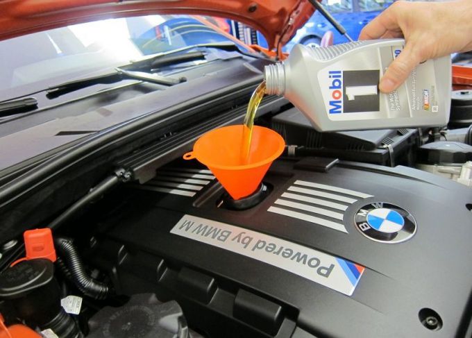 Replace the engine oil