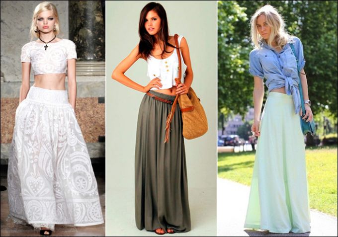 The subtleties of wearing Maxi skirts
