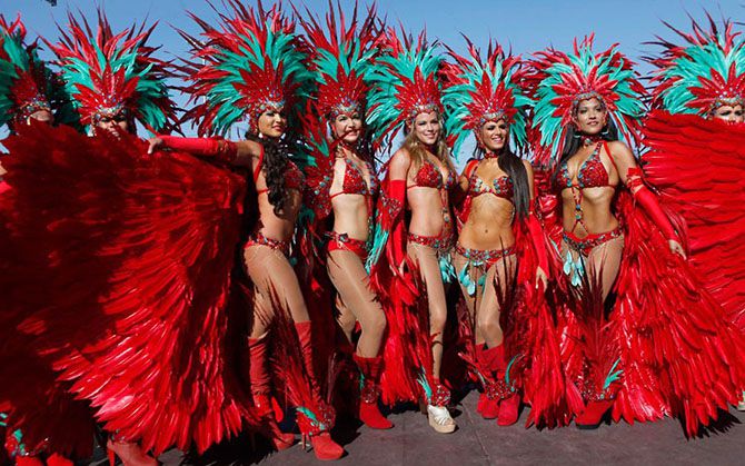 Carnivals in Rio de Janeiro