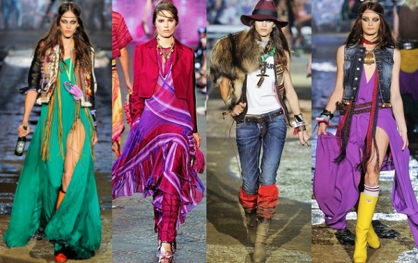 A new trend in fashion - boho-chic