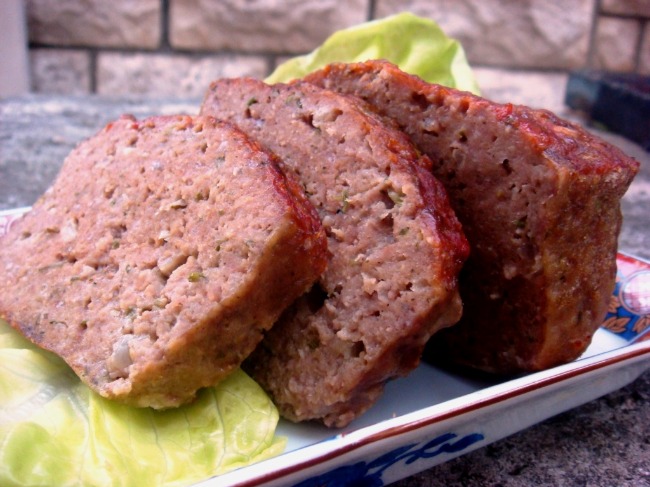 Meat loaf with sauerkraut