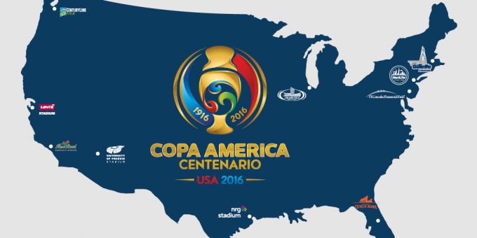 Copa America in 2016: composition of groups
