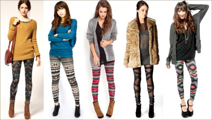 Tips for choosing a rule of leggings and wearing them