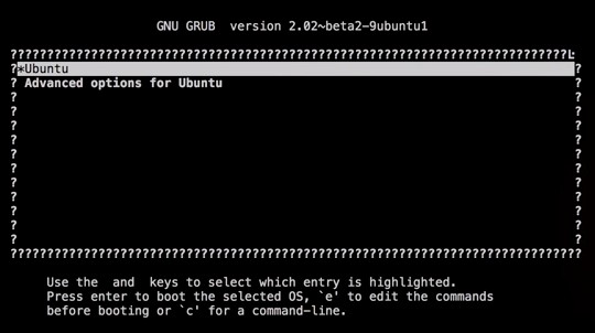 ubuntu grub