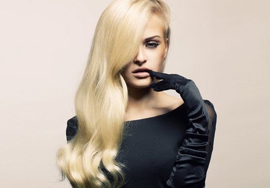 Caring for blonde hair