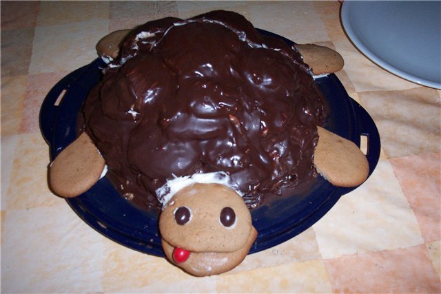 Необычный торт «Черепаха»