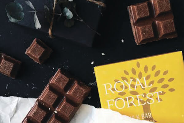 Шоколад без сахара от Royal Forest   