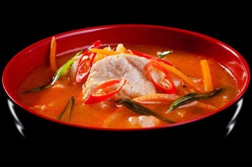 Кимчи-суп из свинины