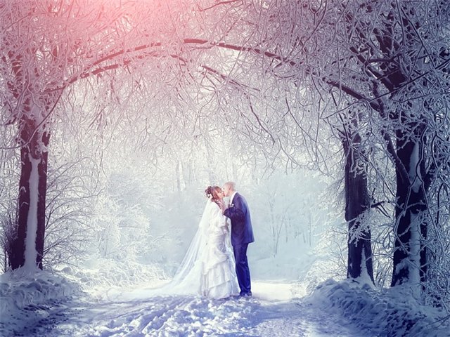 Несколько советов для зимней свадьбы