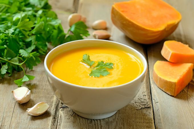 Как приготовить суп-пюре из тыквы со сливками
