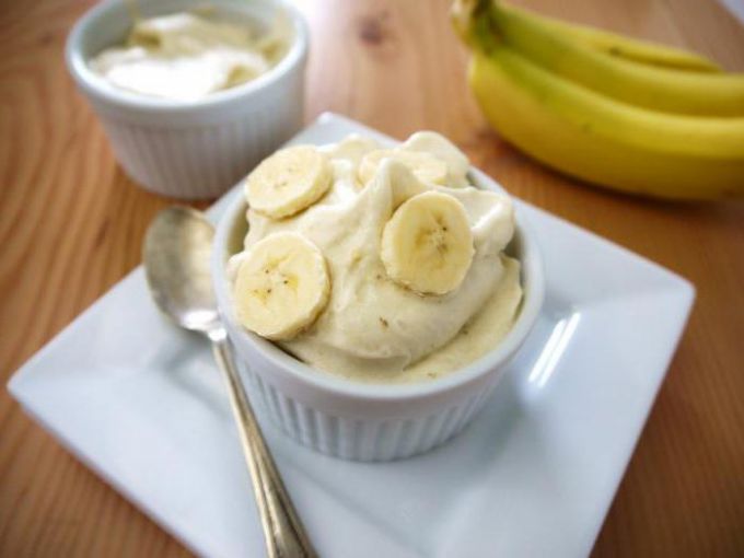 Как приготовить диетическое мороженое из банана