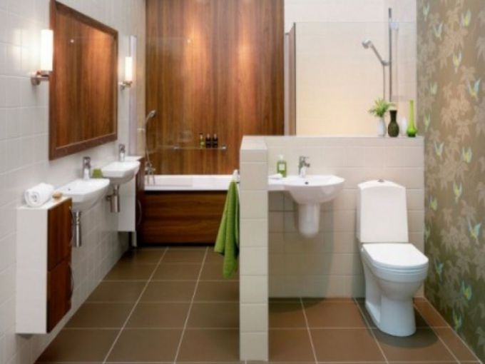 Как оформить интерьер ванной комнаты, совмещенной с туалетом
