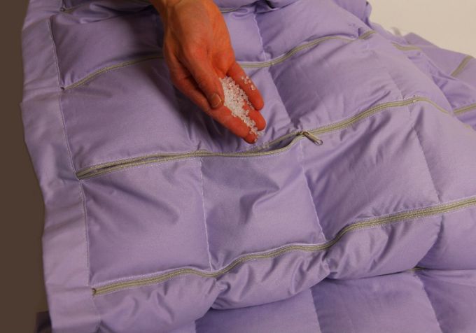Как сшить утяжеленное одеяло