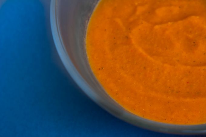 Как сделать суп-пюре из чечевицы и запеченных овощей