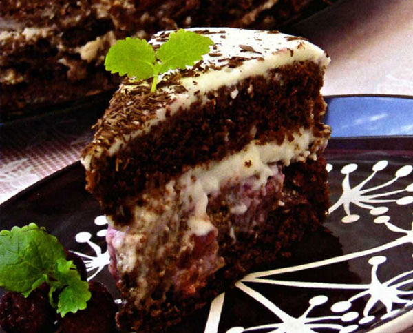 Как приготовить шоколадный торт Черный принц дома 