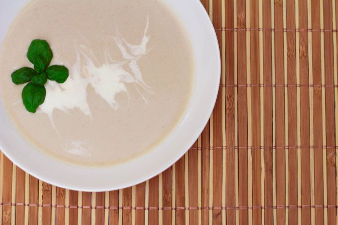 Как приготовить куриный крем-суп с шампиньонами