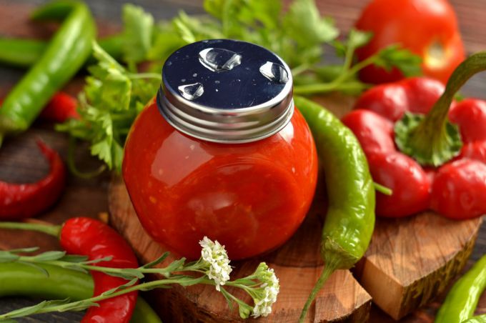 Как приготовить томатный соус на зиму 