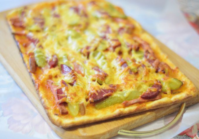 Пицца на сметанном тесте: пошаговые рецепты с фото для легкого приготовления
