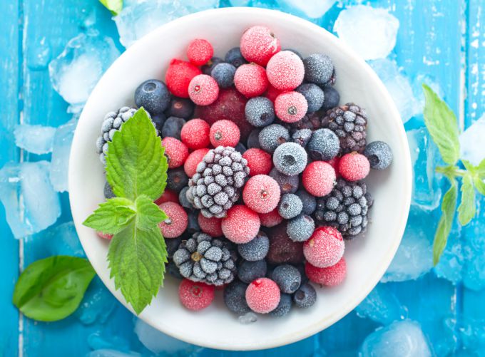 Полезные свойства замороженных ягод