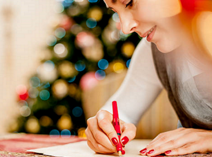Как правильно написать новогоднюю открытку