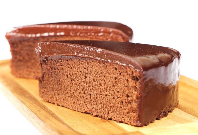 Шоколадная зеркальная глазурь для торта
