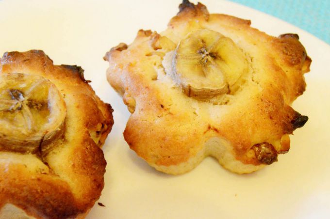 Маффины с бананами, орехами и корицей: пошаговый рецепт с фото
