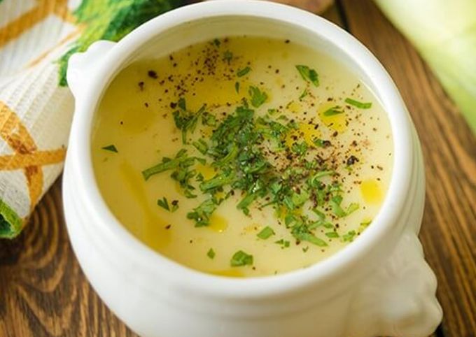 Вегетарианский луковый суп 