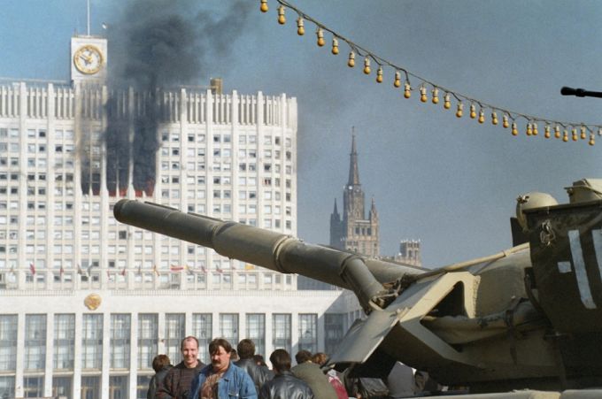 Москва, 1993 год: расстрел Белого Дома
