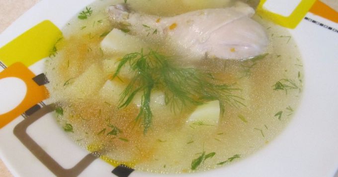 Как приготовить суп с овсяными хлопьями и курицей