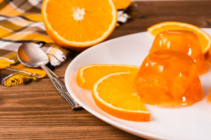Как приготовить апельсиновое желе 