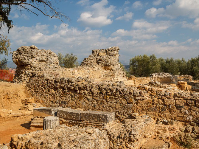 Руины древней Спарты