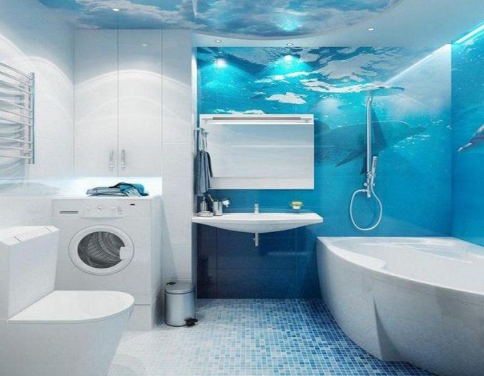Некоторые особенности оформления ванной комнаты в морском стиле
