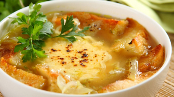 Французский луковый суп. Как можно быть таким вкусным?