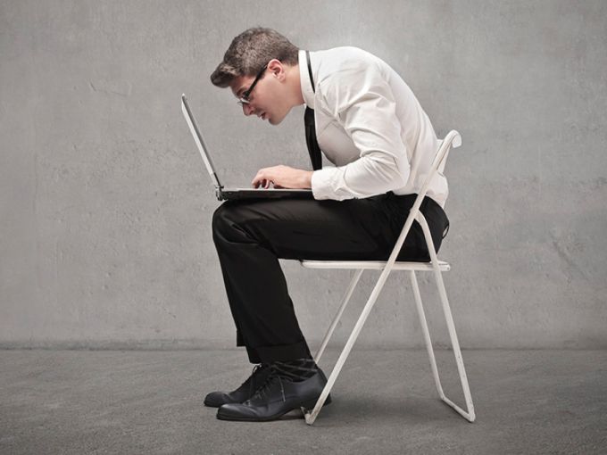 Как не надо работать за компьютером