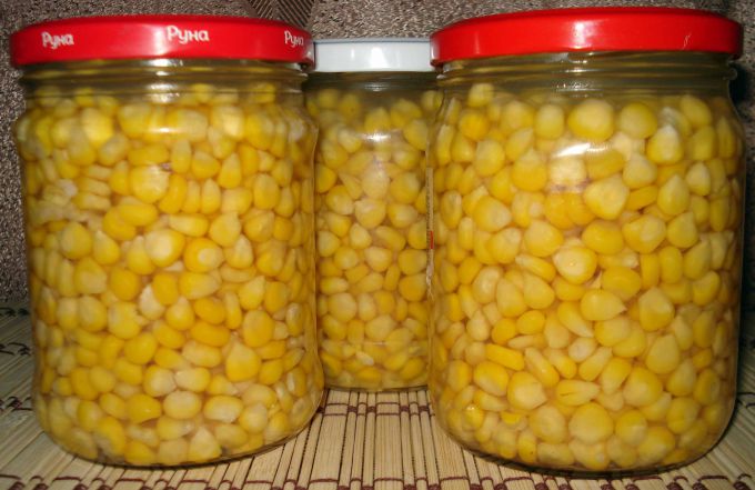 Как сделать консервированную кукурузу в зернах в домашних условиях