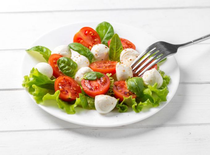Диетический белковый салат для похудения