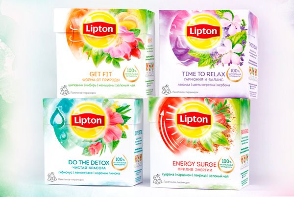 Unilever запускает первую серию велнес-напитков Lipton Tea-Tonics