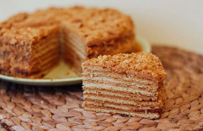 Медовый торт: старинный рецепт 