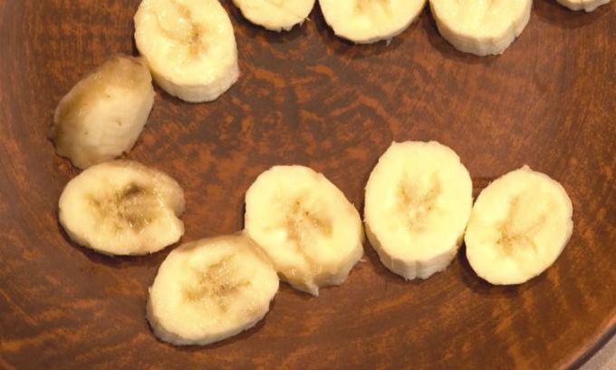 Бананы кружочками