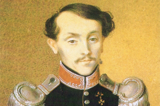 Портрет Николая Ильича Толстого. Неизвестный художник