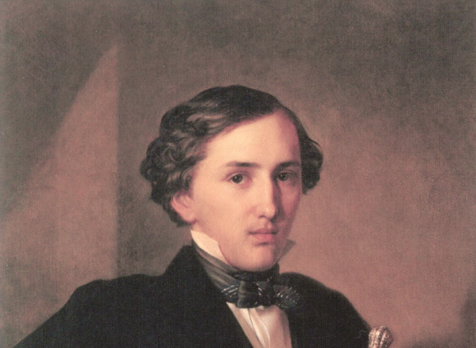 Портрет Александра Каминского (1850). Художник Василий Худяков