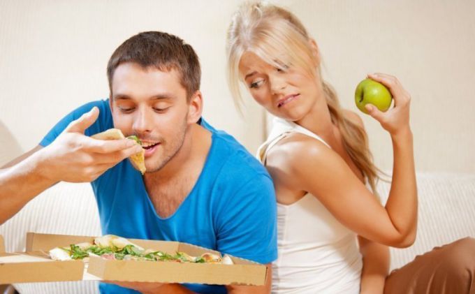 Как диета влияет на мужчин и женщин