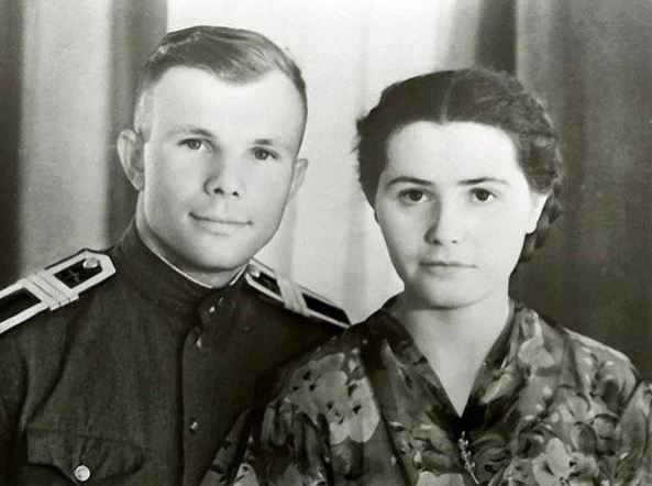 Жена Юрия Гагарина: фото