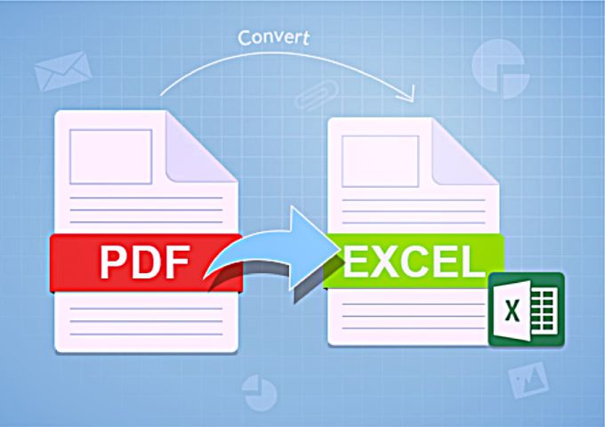 Как pdf конвертировать в excel 