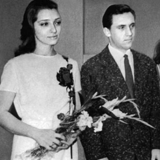 Свадьба Владимира Высоцкого и Людмилы Абрамовой - матери его сыновей