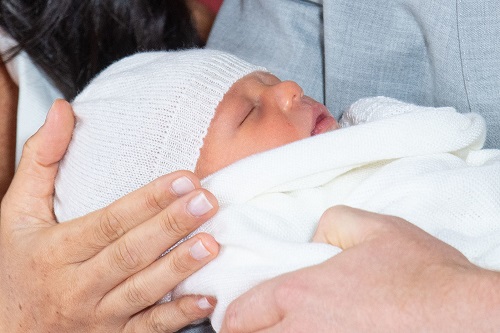 Archie Harrison Mountbatten-Windsor on May 8, 2019

Photo: DOMINIC LIPINSKI/AFP/Getty Images