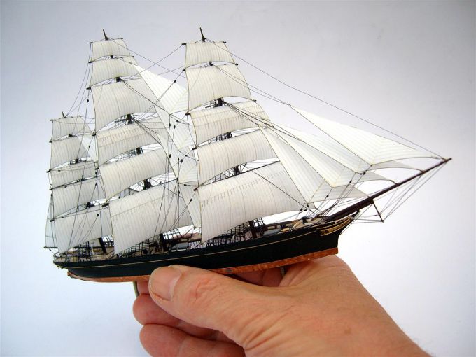 модель корабля