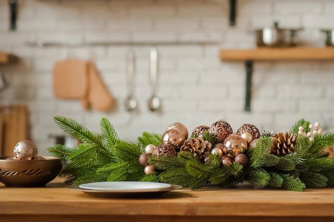 Як просто прикрасити кухню до новорічних свят