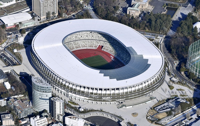 Как строили стадион в Токио для летней Олимпиады 2020