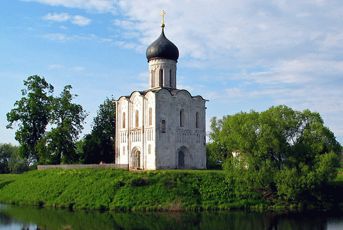 Достопримечательности России: церковь Покрова на Нерли